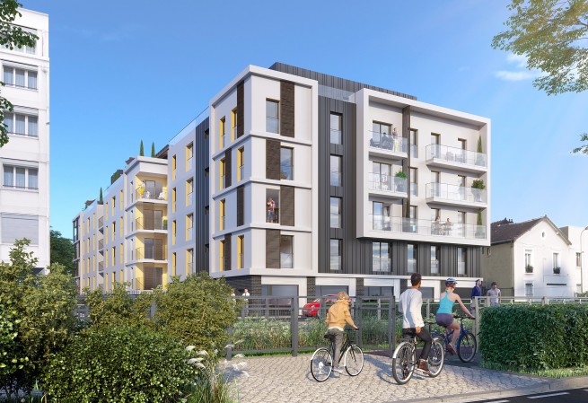 Appartement Neuf Villemomble résidence Villa Molière Martek Promotion